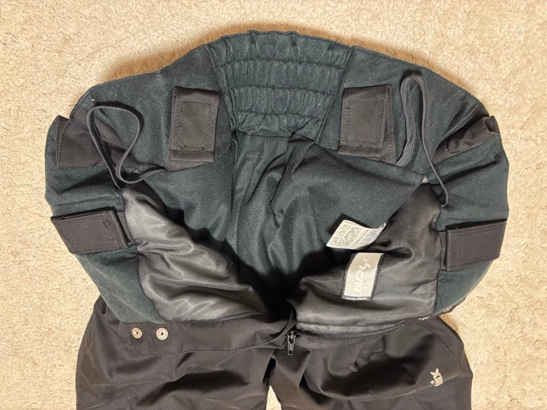 Phenix メンズ スキーウェア Mサイズ ブラック オレンジ 上下セット