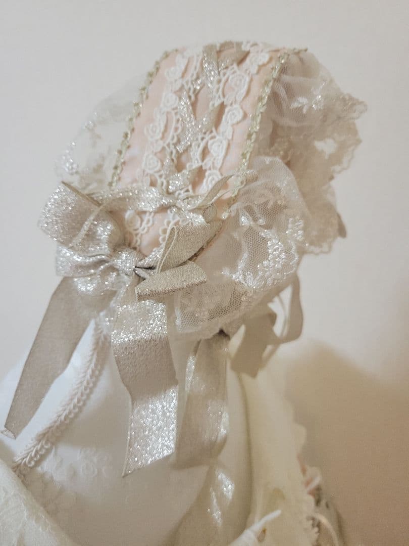 BABY 月夜の森のAURORAsoiree柄 jsk ヘッドドレス付き