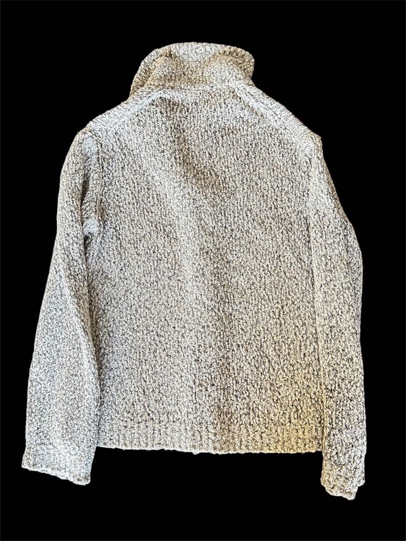 Cruciani ウール混 ニットカーディガン ショールカラー サイズ52