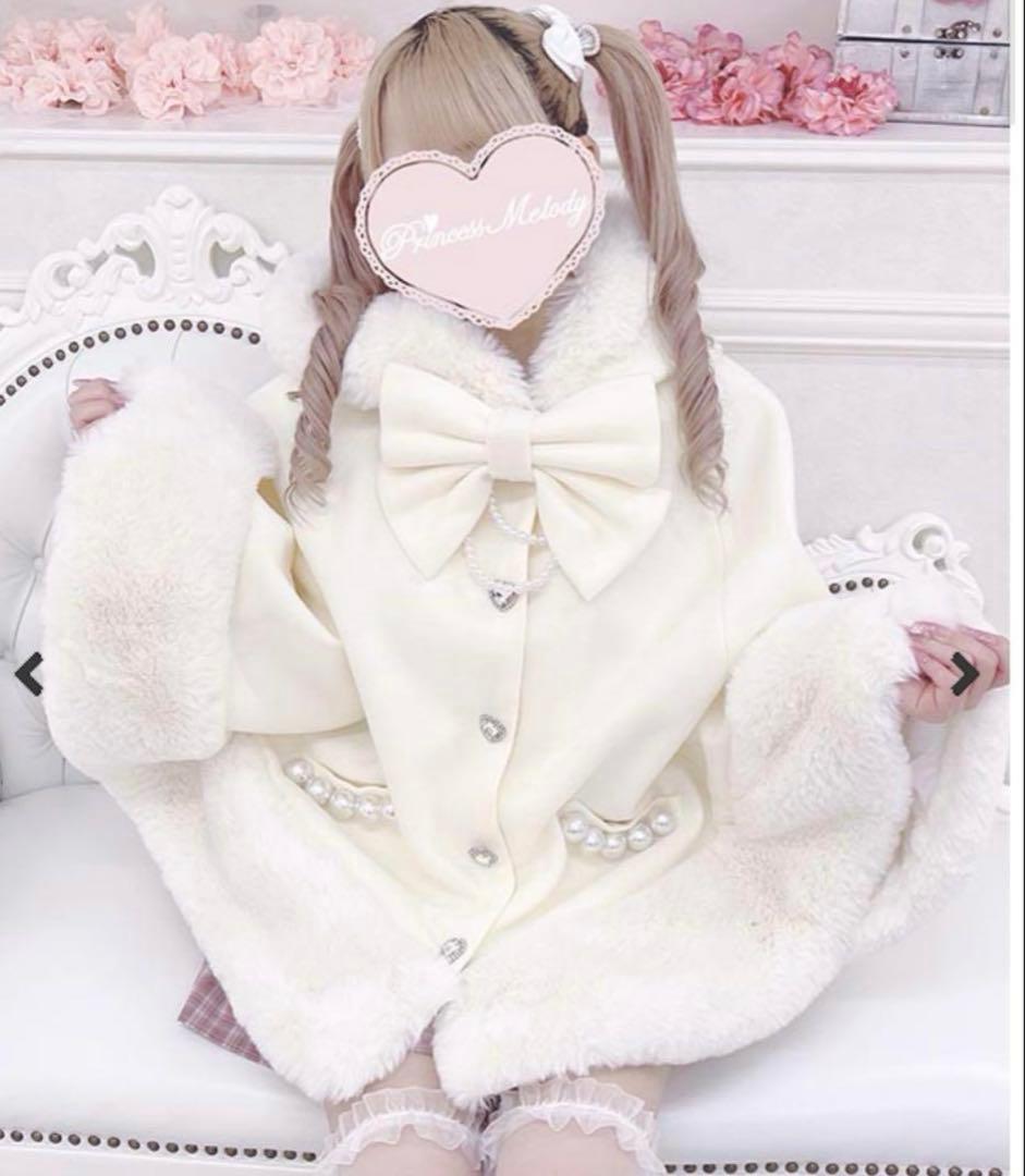 MARS】 ポンチョ ケープコート ホワイト 白 マーズ 量産型 新品未使用