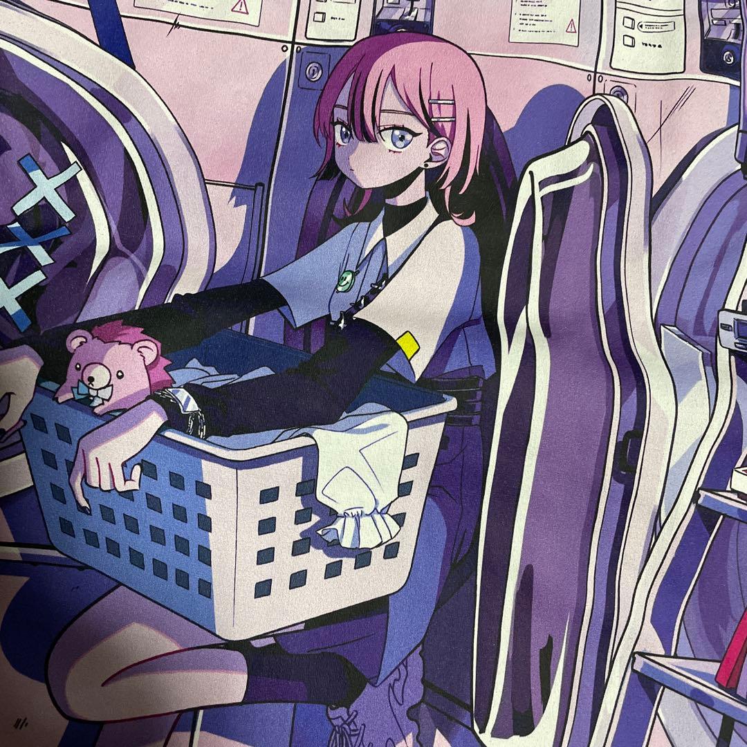 HP TOP ロンT パープル XL『鷹は飢えても踊り忘れず』」　ずとまよ