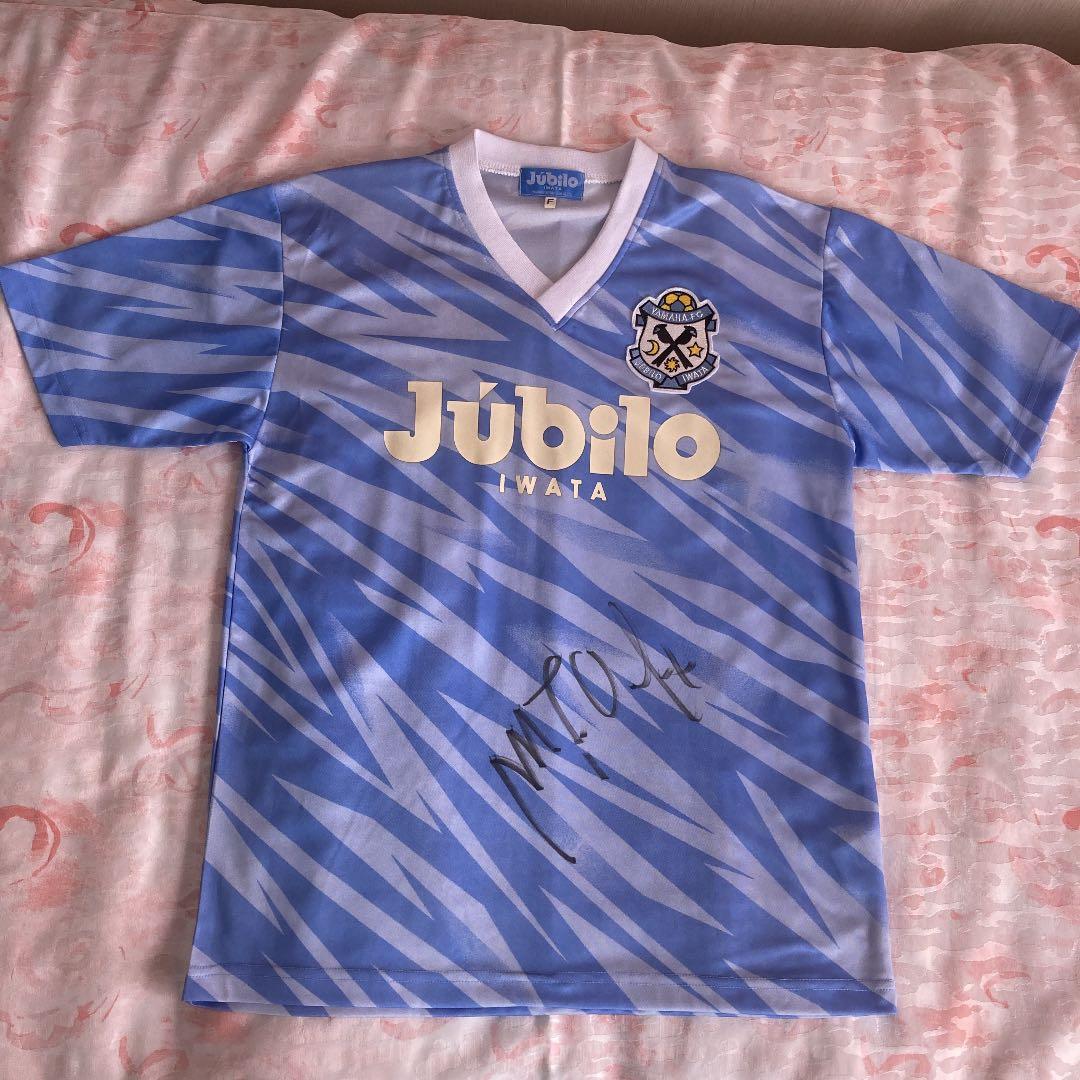 オフト監督 & ファネンブルグ選手10番 ジュビロ磐田 ウェア（直筆