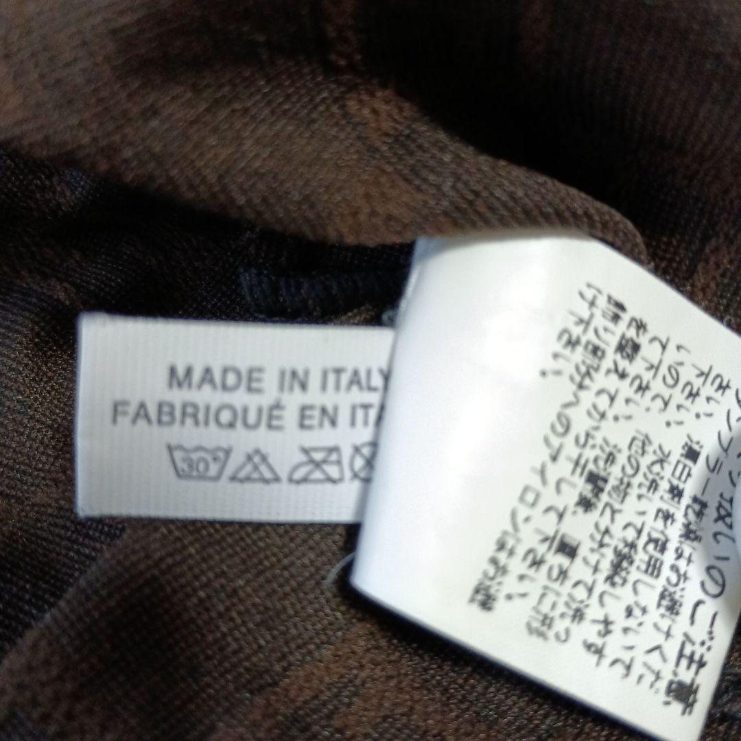 FENDI　フェンディ　ズッカ柄　タンクトップ　トップス　サイズ42