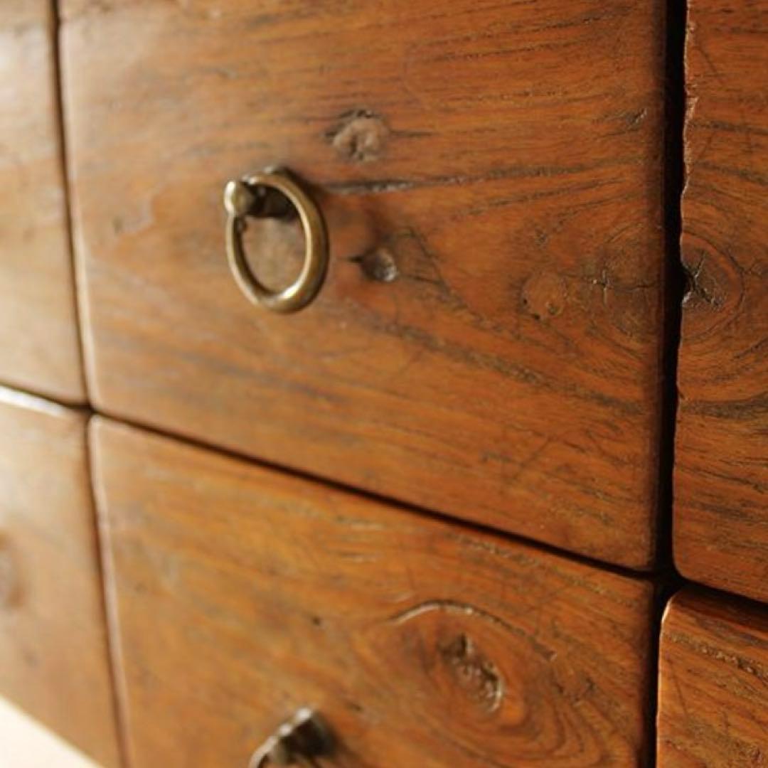 オールドチーク コンソールテーブル チェスト アンティーク