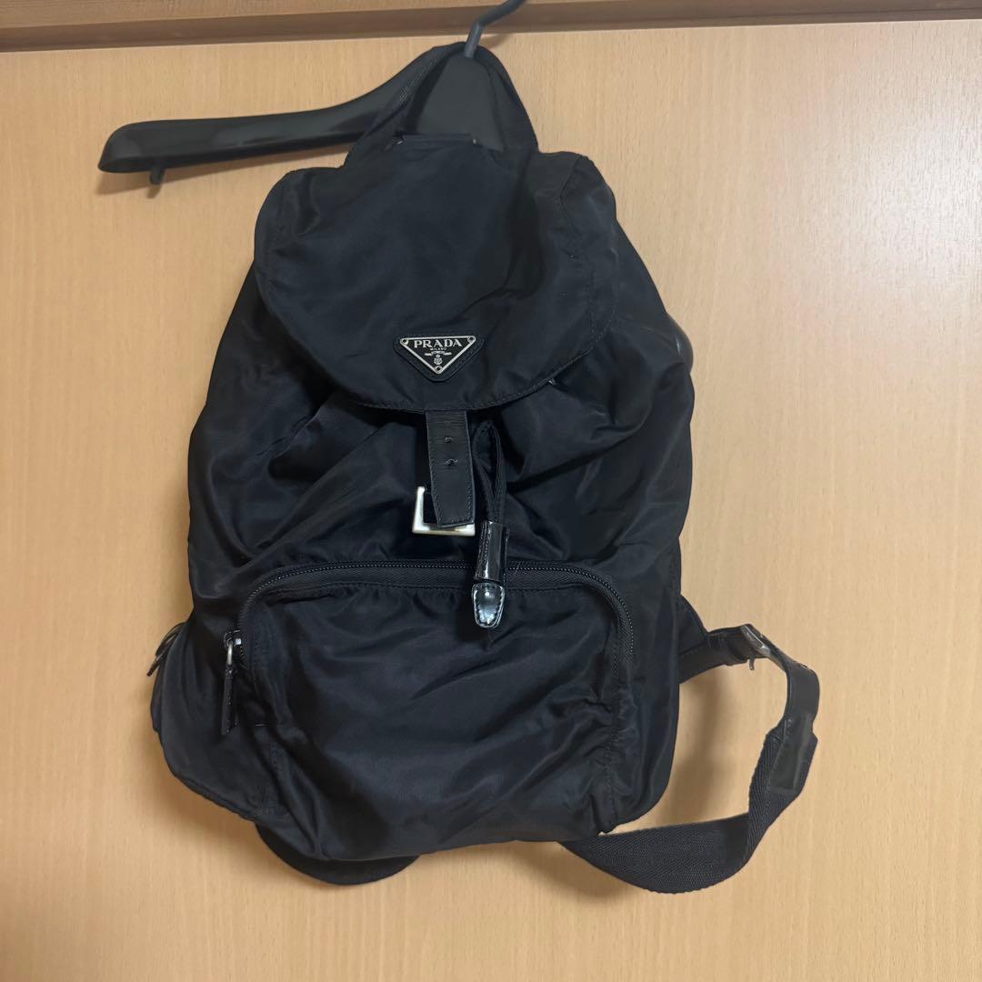 PRADA ナイロンリュック ブラック