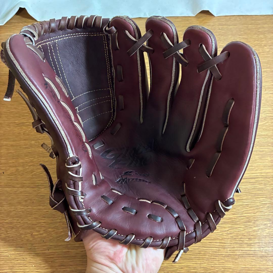 ミズノ グローバルエリート 一般軟式 グローブ グラブ 投手用 美品