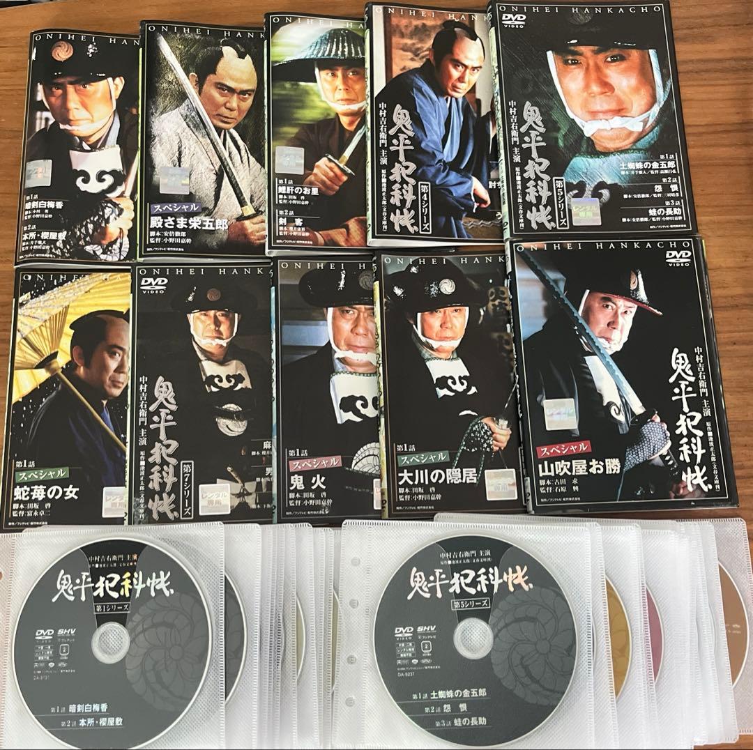 鬼平犯科帳1 2 3 4 5 6 7 8 9＋SP＋ファイナル＋劇場DVD84枚 - メルカリ