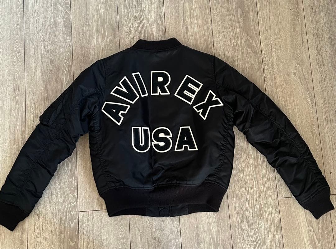 AVIREX MA-1 フライトジャケット ブラック