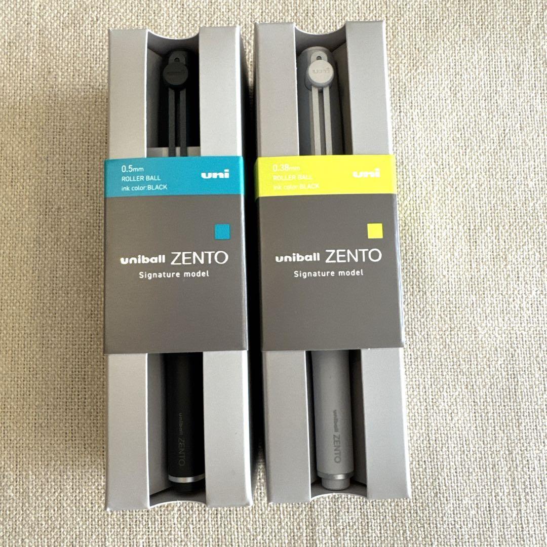 新品未開封 uniball ZENTO シグニチャーモデル 2本セット - メルカリ