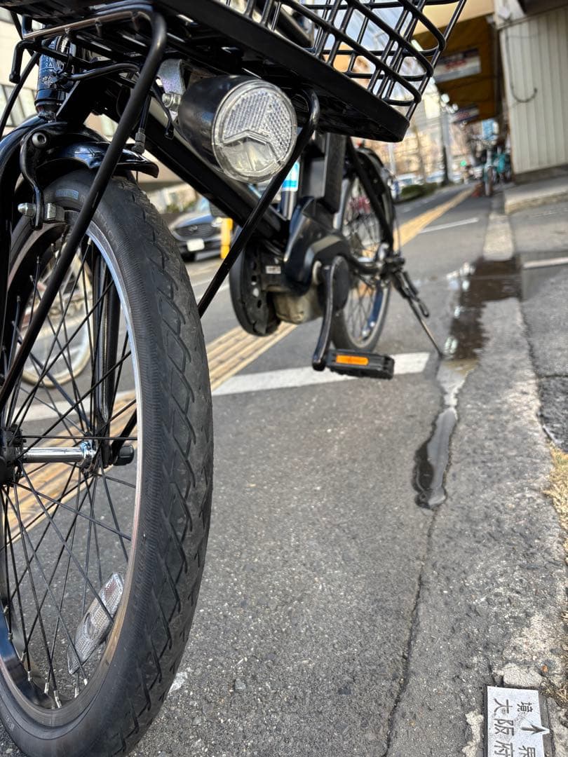 中古20㌅Panasonic電動アシスト自転車 8Ah 大阪 010番 - メルカリ