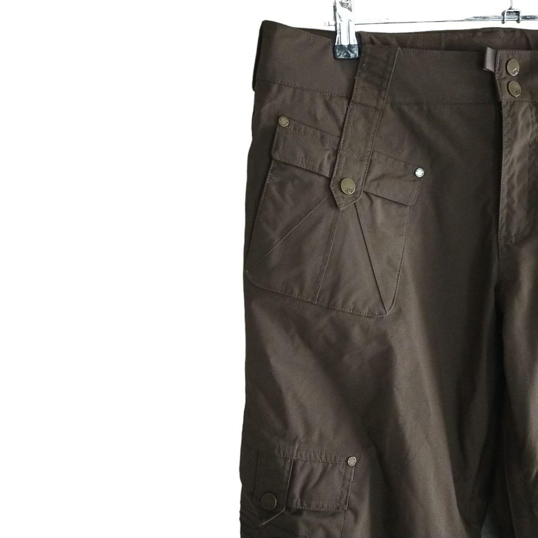 【高機能】US BURTON スノーボード パンツ M 茶