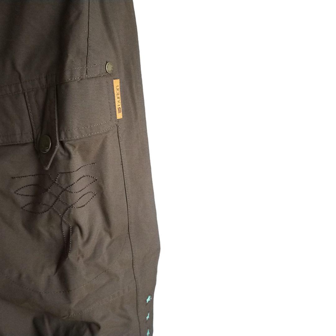 【高機能】US BURTON スノーボード パンツ M 茶