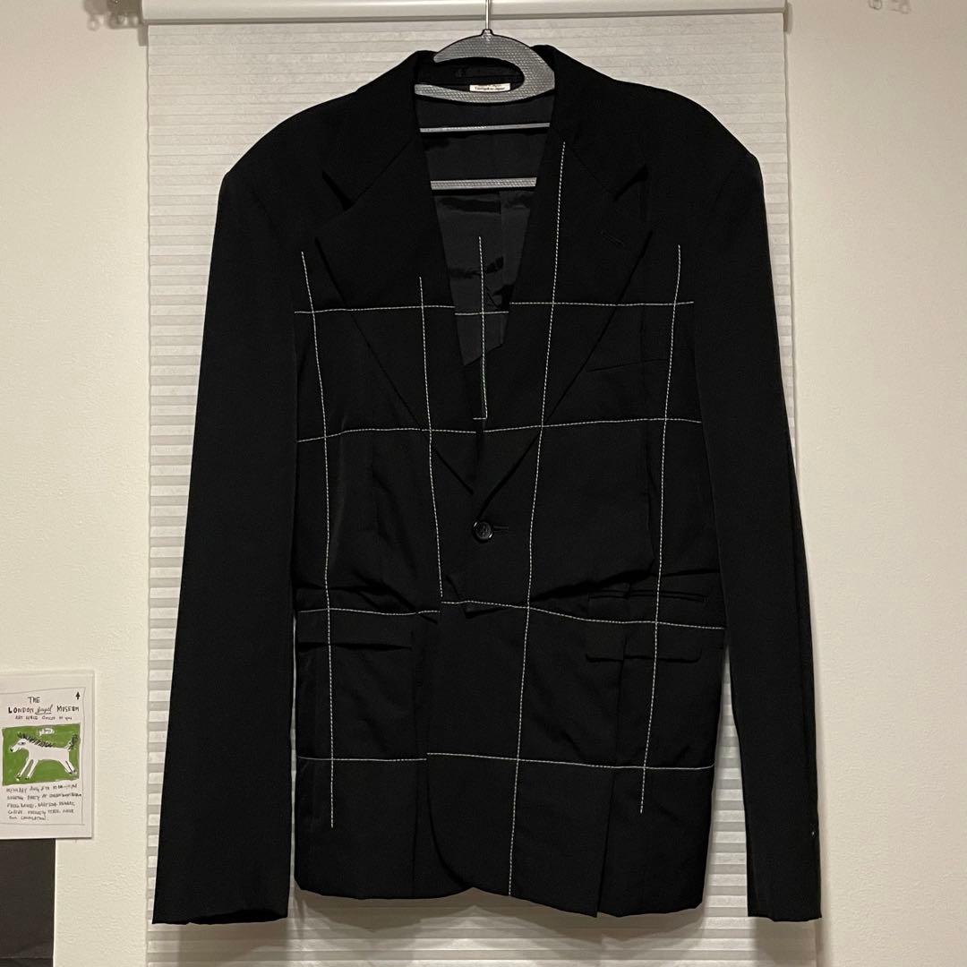 コムデギャルソンオムプリュス 21SS ステッチ テーラードジャケット S