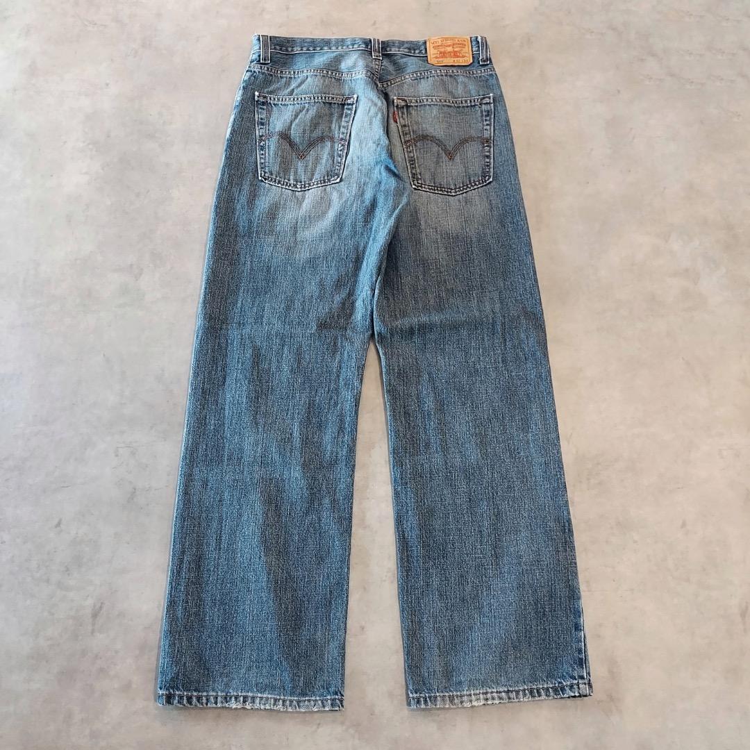 リーバイス569 Levis W32 ブルーデニム 青 00s 古着 19185 - メルカリ