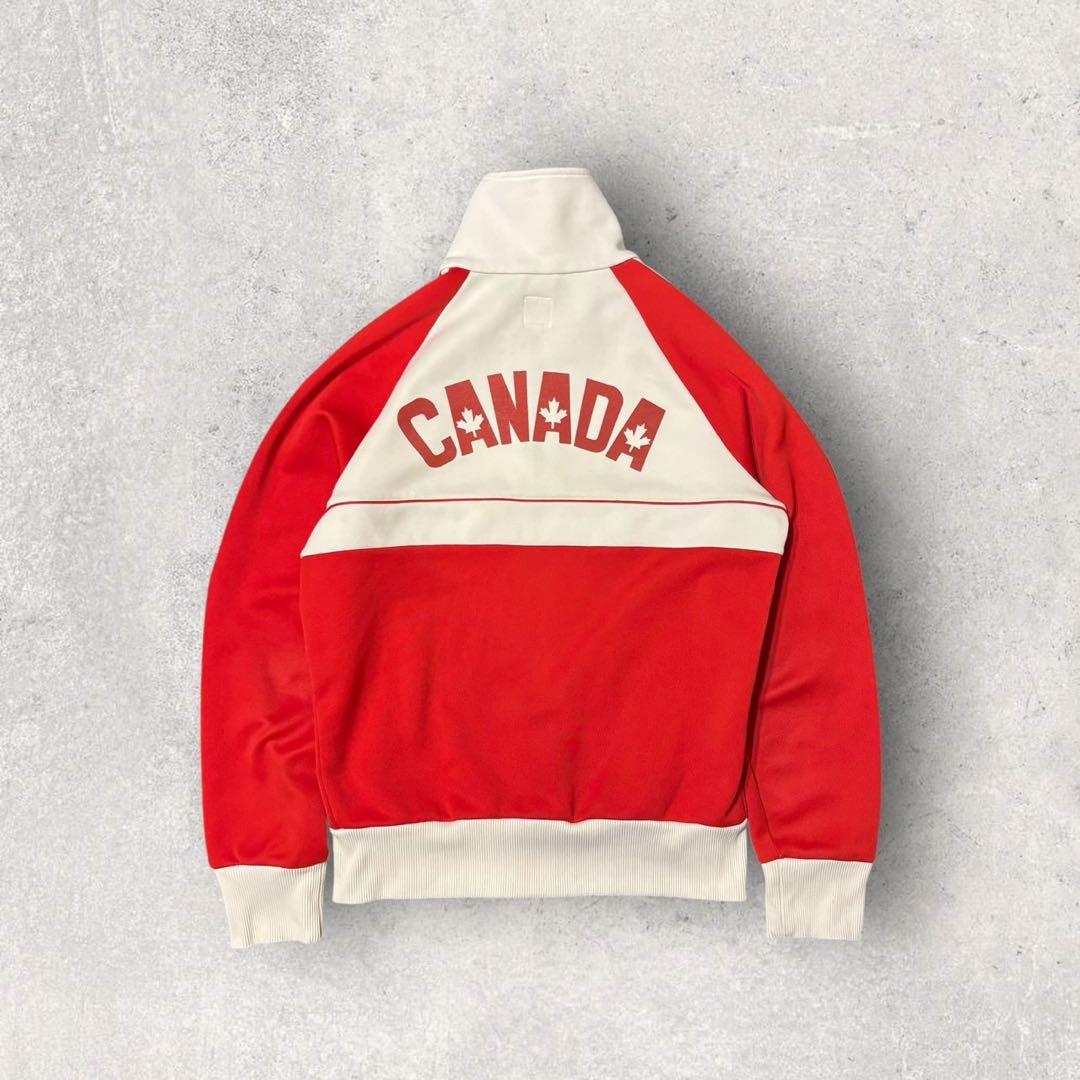 アディダス】トラックジャケット ジャージ XL 希少 カナダ 04年製-人気