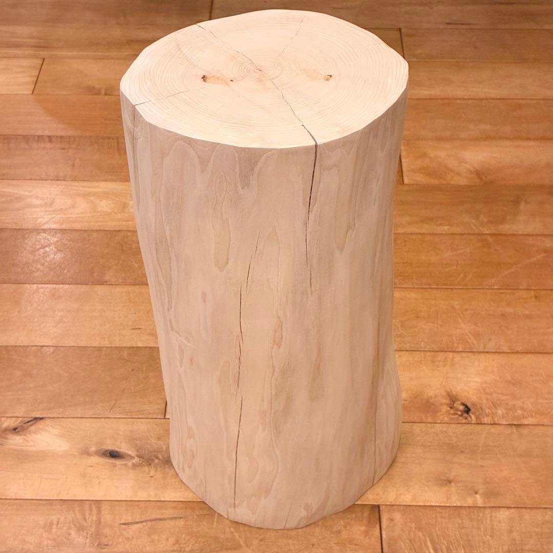 槙　丸太 スツール 椅子　No.1541