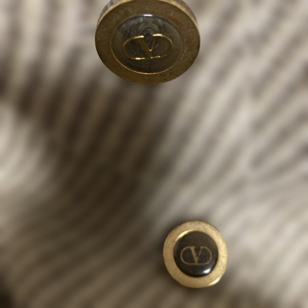 valentino garavaniジャケットスーツ ベージュ 46 ベルト付き