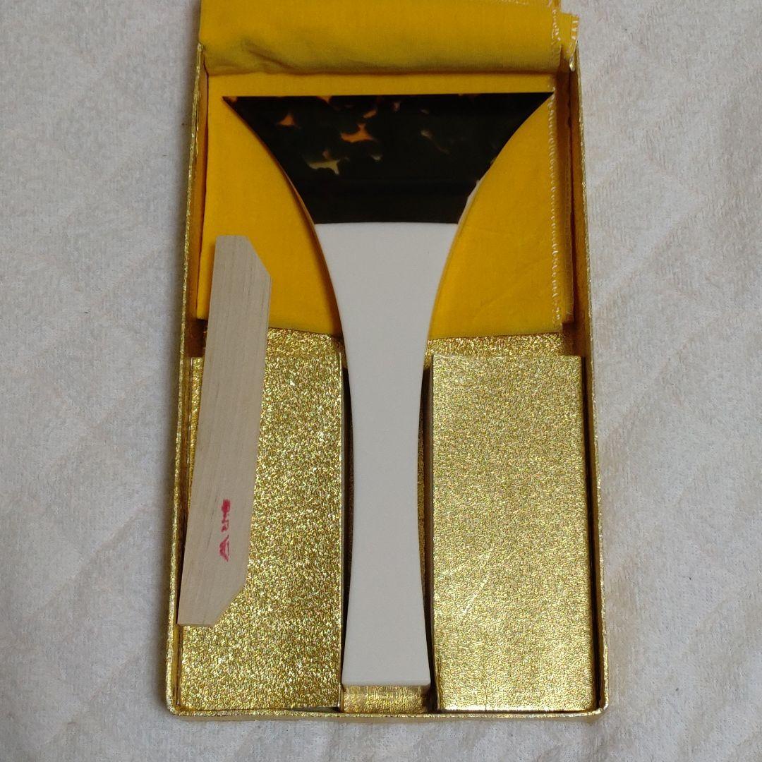 ふじ印 高級品 津山撥七八 三味線 バチ べっ甲 L108471365 - 和楽器