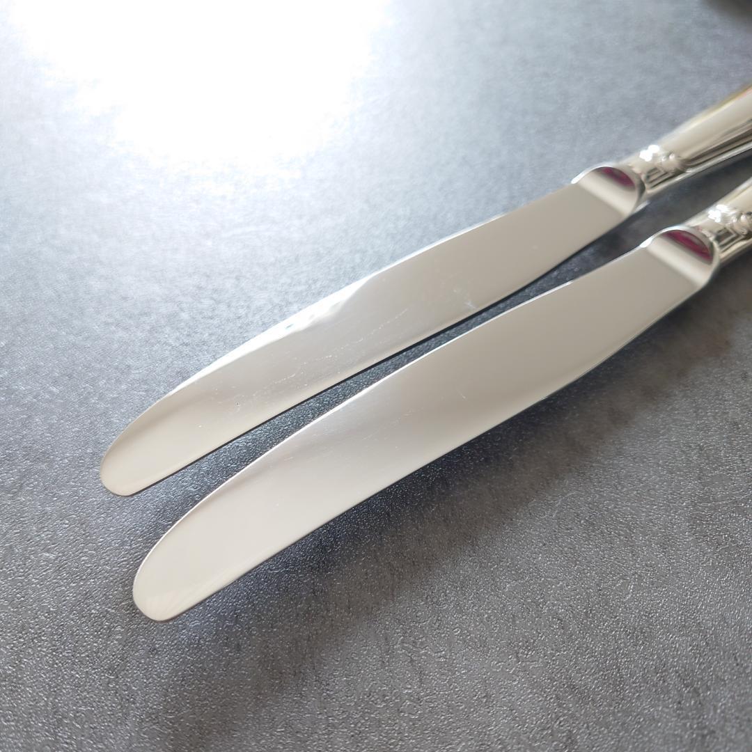 希少 美品 クリストフル ポンパドール テーブルナイフ 2点 - メルカリ