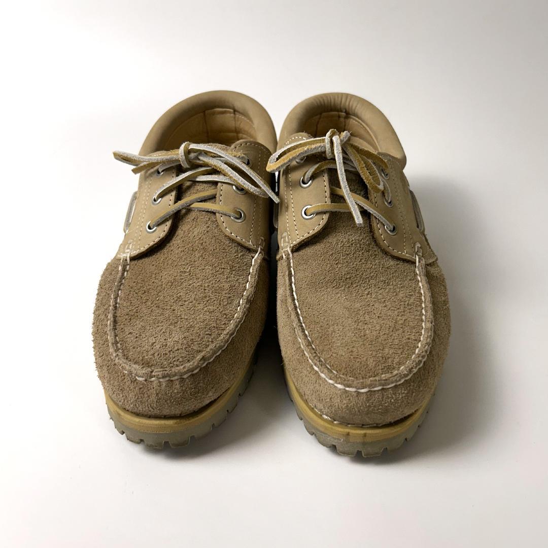 Timberland nonnative 3eye 28cm ベージュ ヌバック