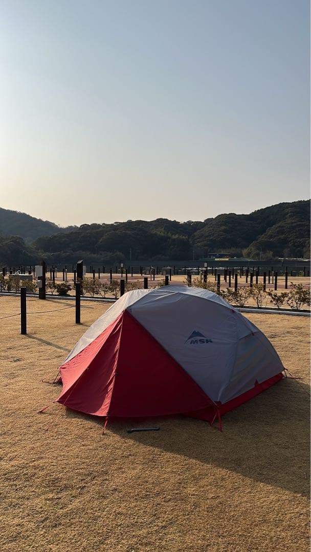 MSR ELIXIR 3 テント 3人用 グレー/レッド