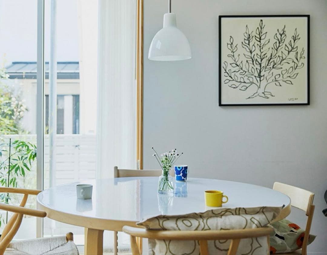 【IDEE】アンリ・マティス 低木 ブラックフレーム ポスター　イデー