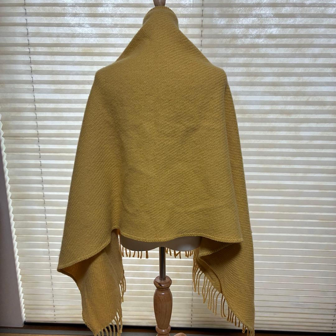 LAPUAN KANKURIT ポケットつきイエローストール