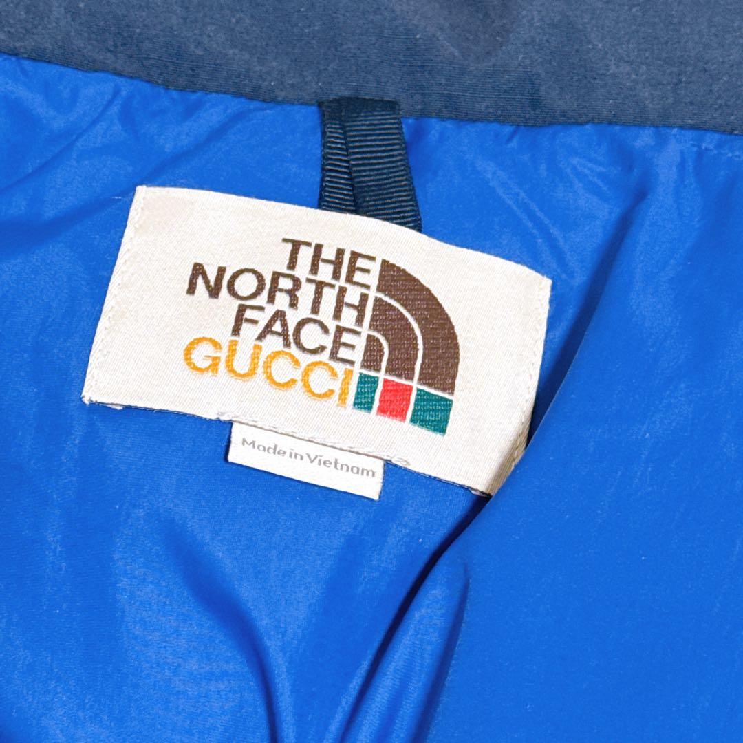 【美品】GUCCI×THE NORTH FACE ダウンジャケット コラボモデル