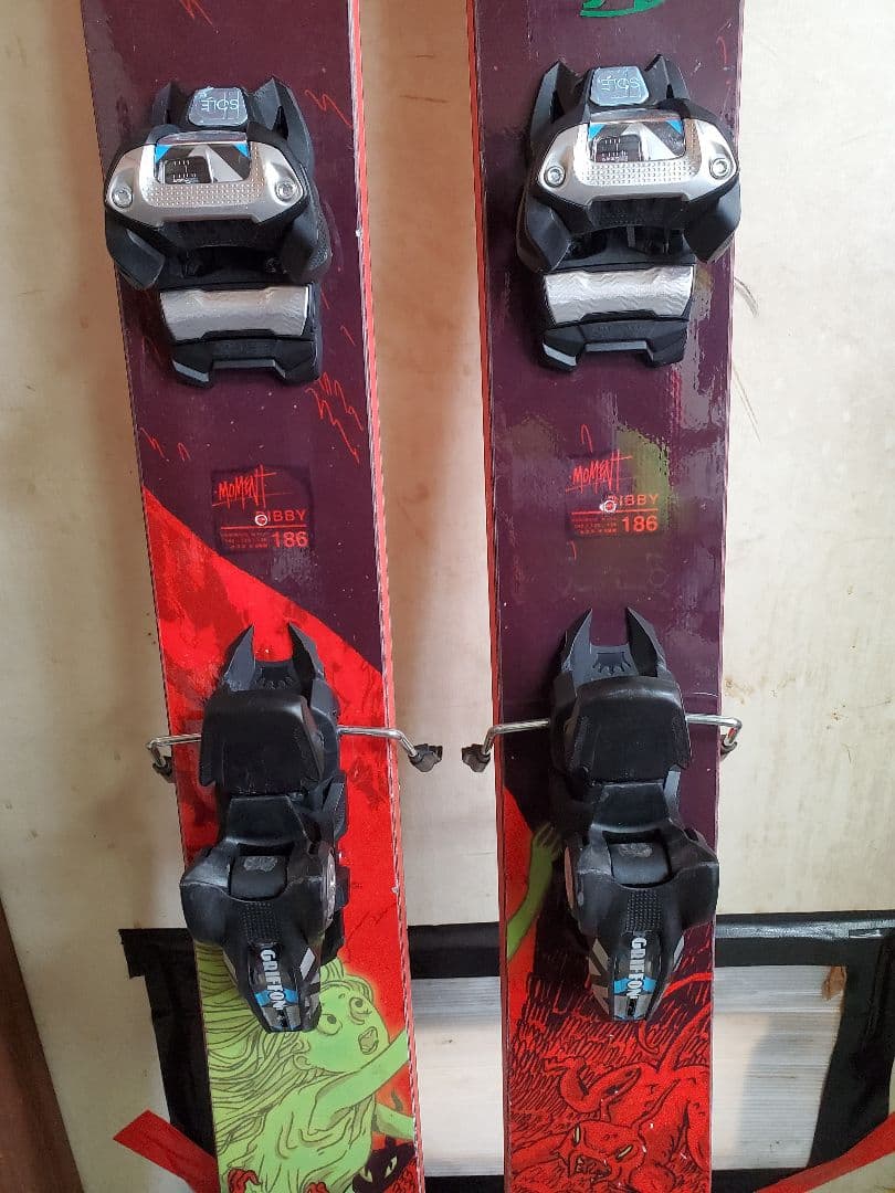 Moment Bibby スキー 186cm モーメント ビビィ