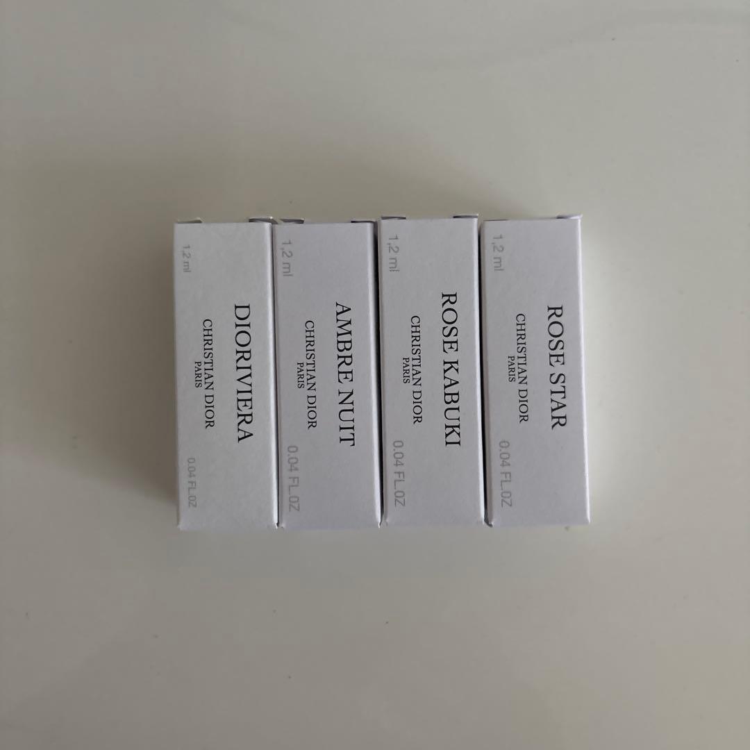 クリスチャン・ディオール 香水セット 4種 12ml - メルカリ