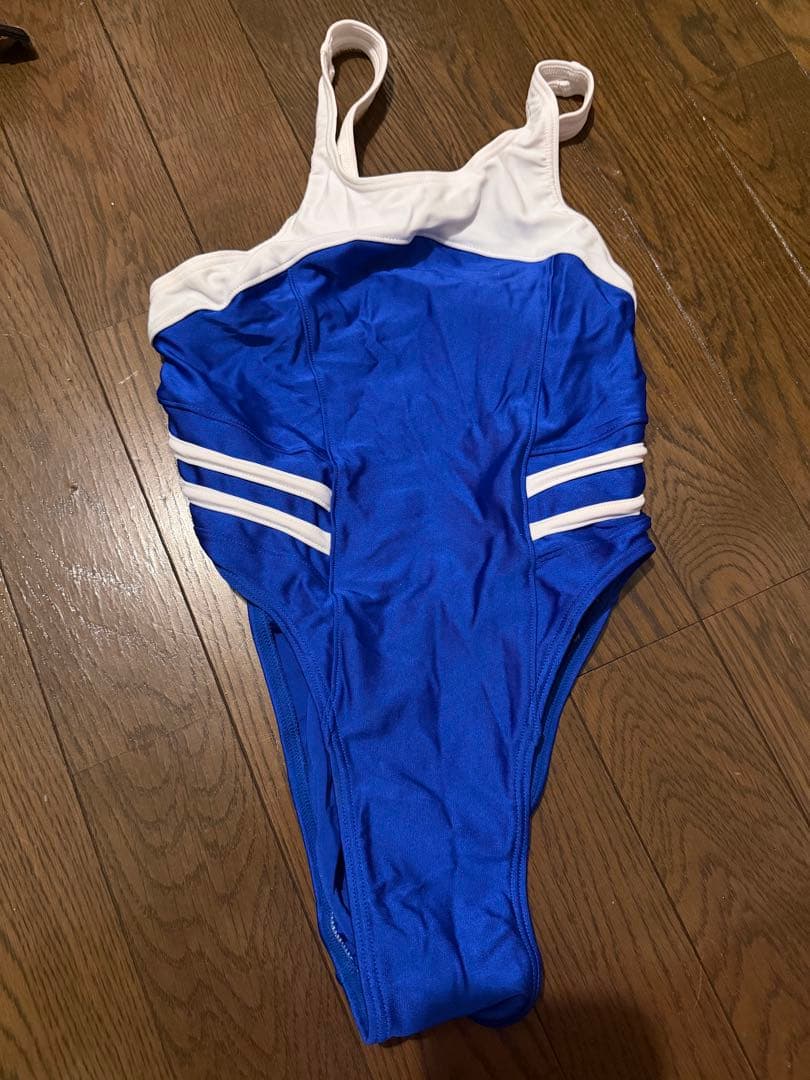 arena 水着 Lサイズ ホワイト/ブルー 競泳水着5着セット