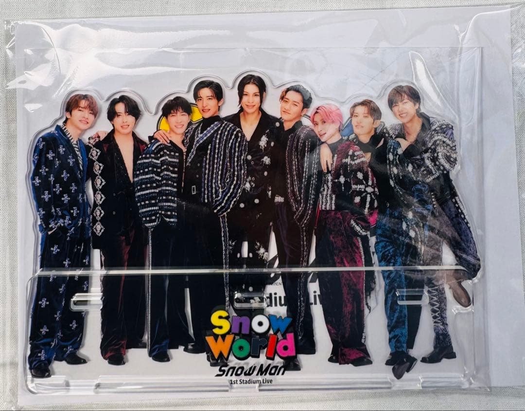 大人気！】SnowMan 国立 Snow World アクスタ 集合 全員 - メルカリ