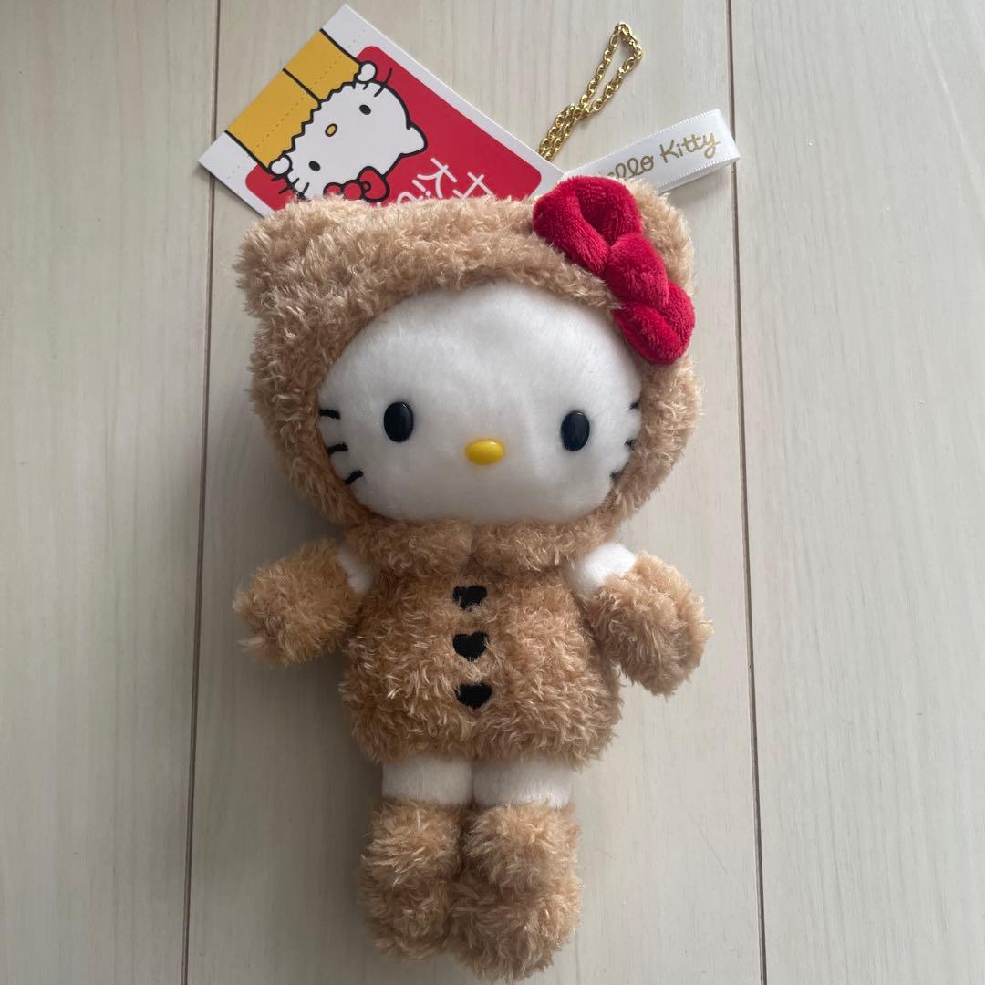 Hello Kitty展 くまスーツ ハローキティ マスコットホルダー キティ