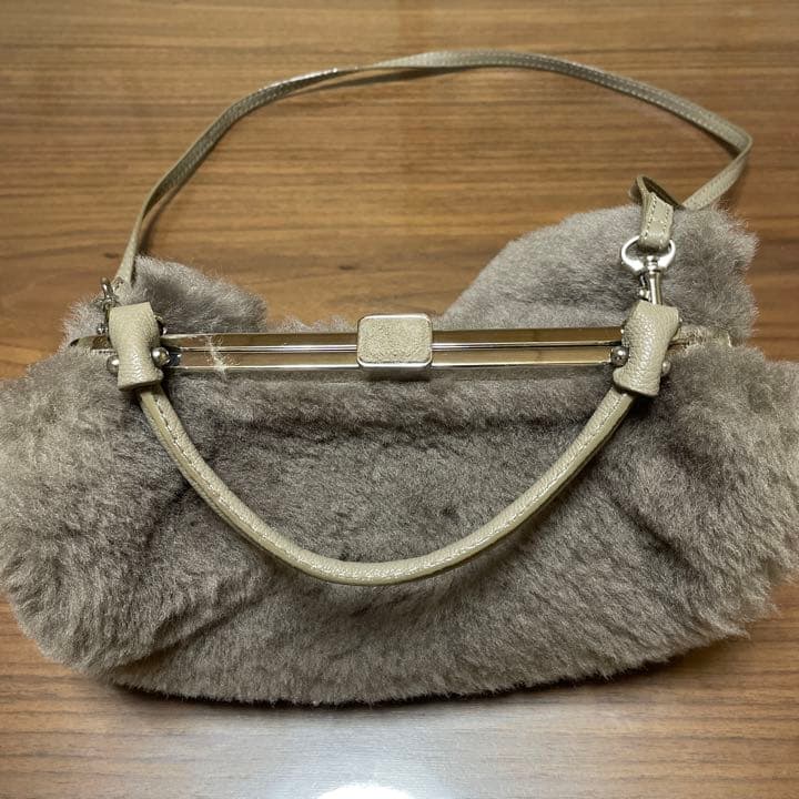 viaraPOTIOR ポティオール　バッグ　2way ファー