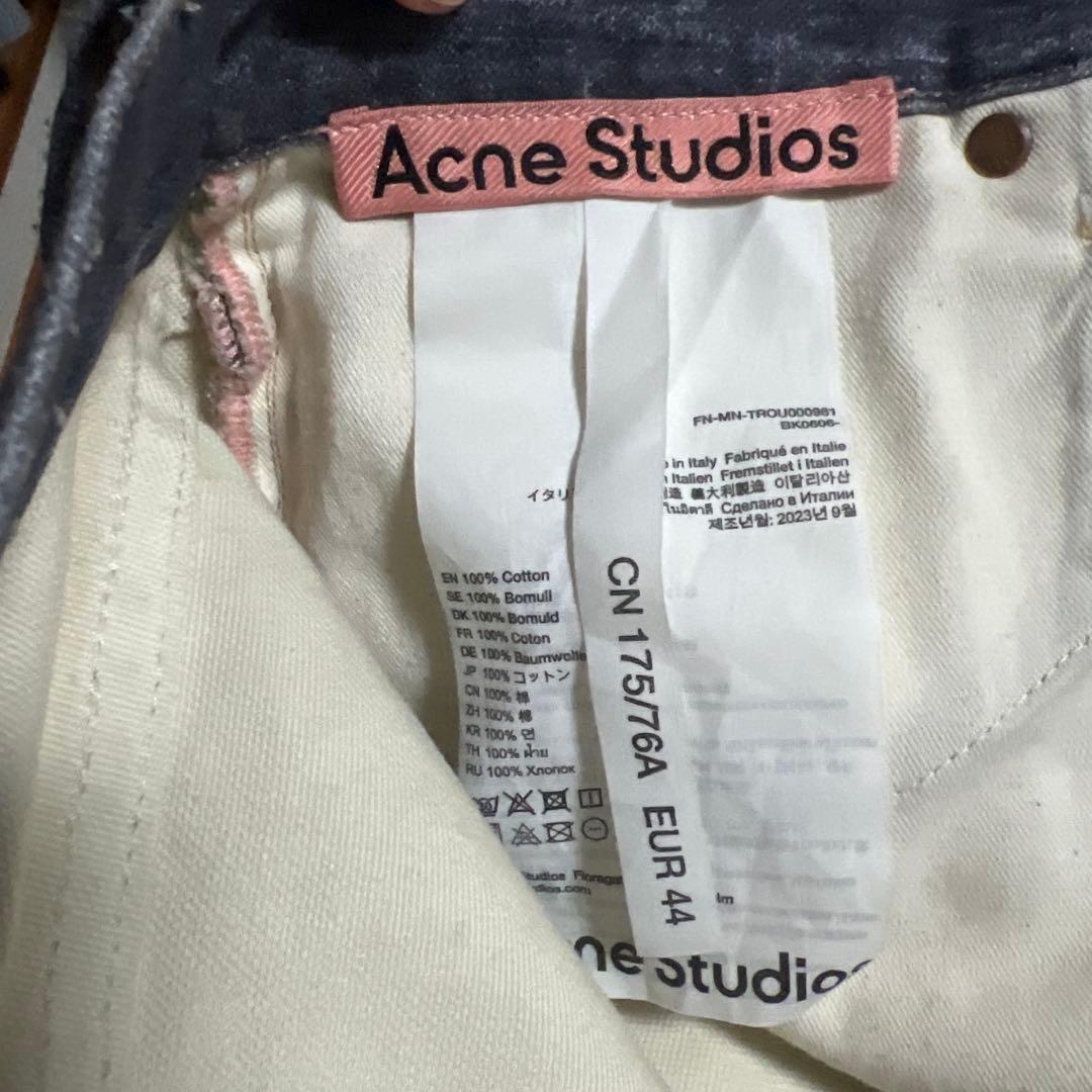 acne studios 24ss トロンプルイユ プリントトラウザーズ