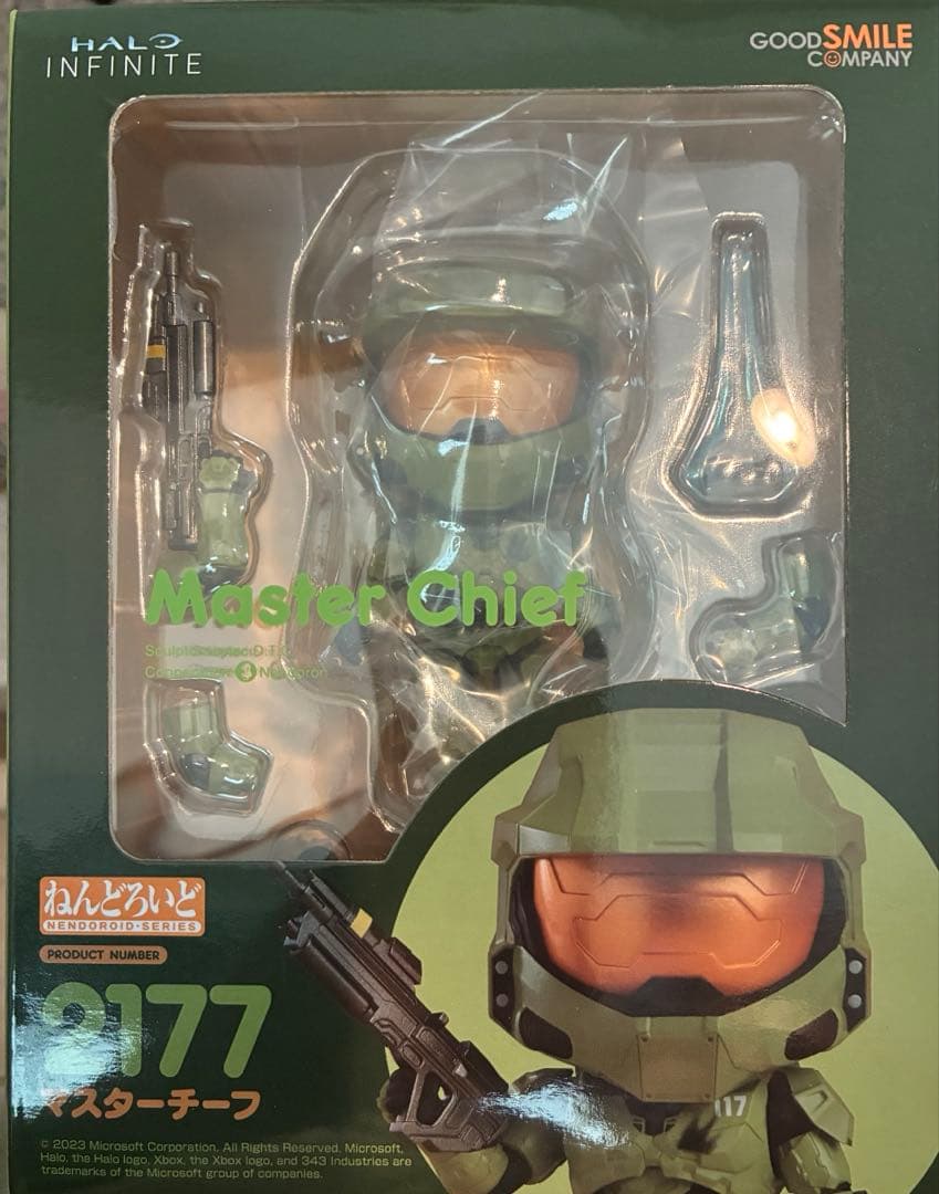 ねんどろいど 2177 マスターチーフ Halo Infinite 新 発売