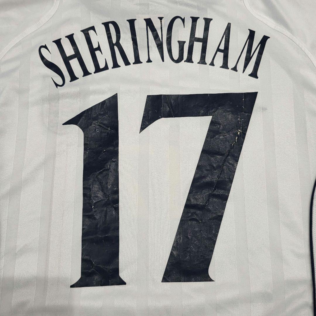 UMBRO　イングランド代表　17番　シェリンガム　ユニフォーム　M　白　ホーム