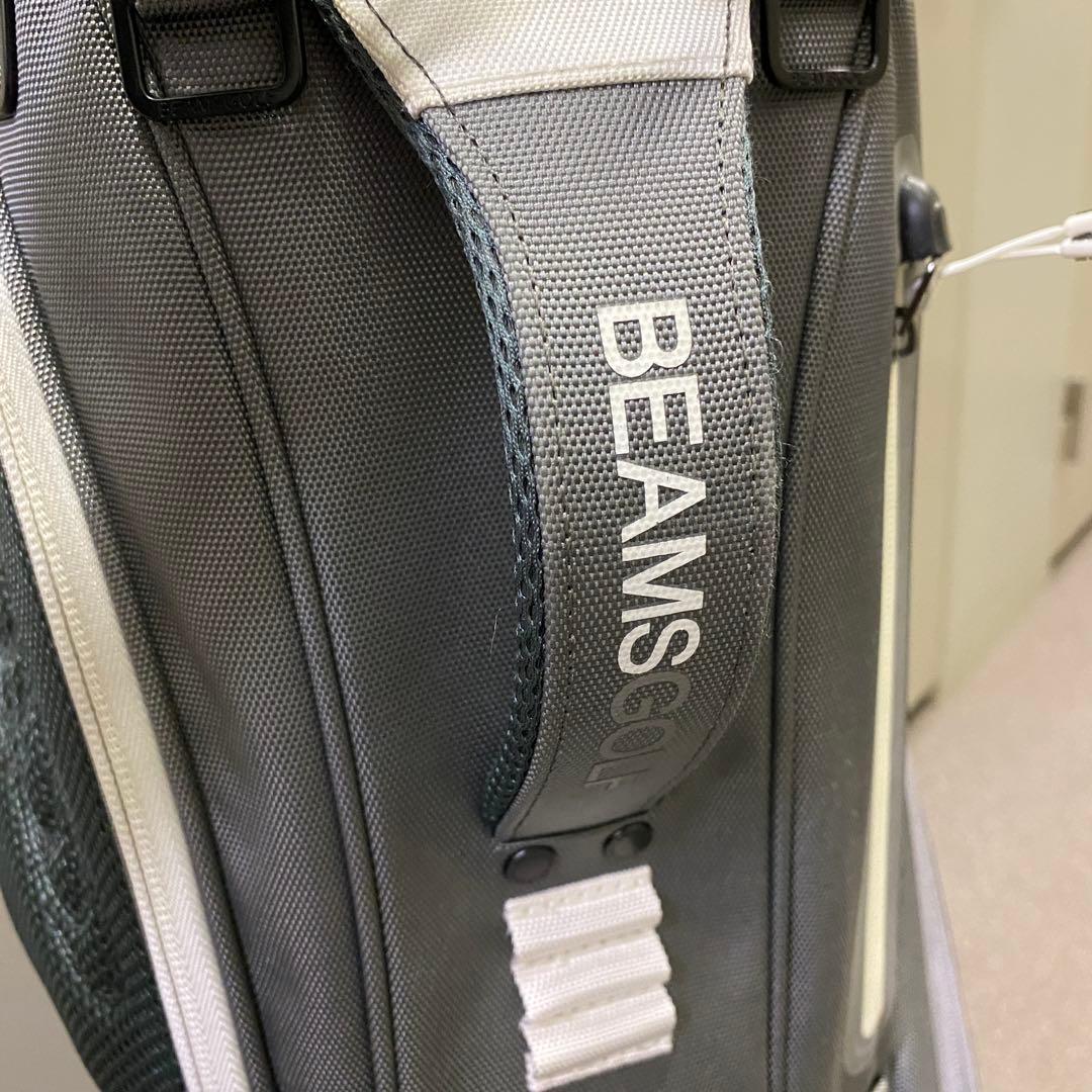 BEAMS GOLF スタンドキャディバッグ 4 グレー