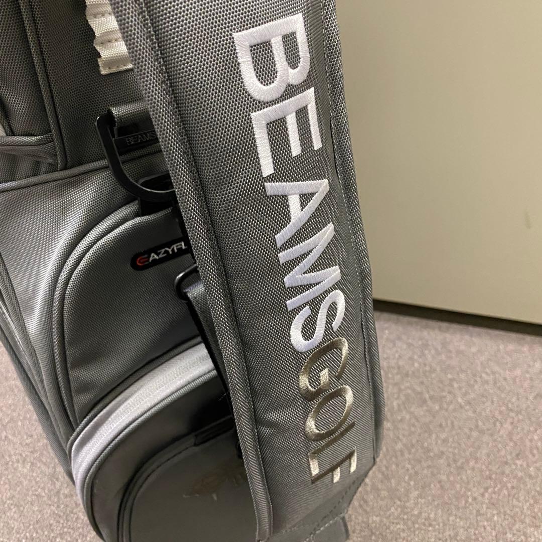 BEAMS GOLF スタンドキャディバッグ 4 グレー