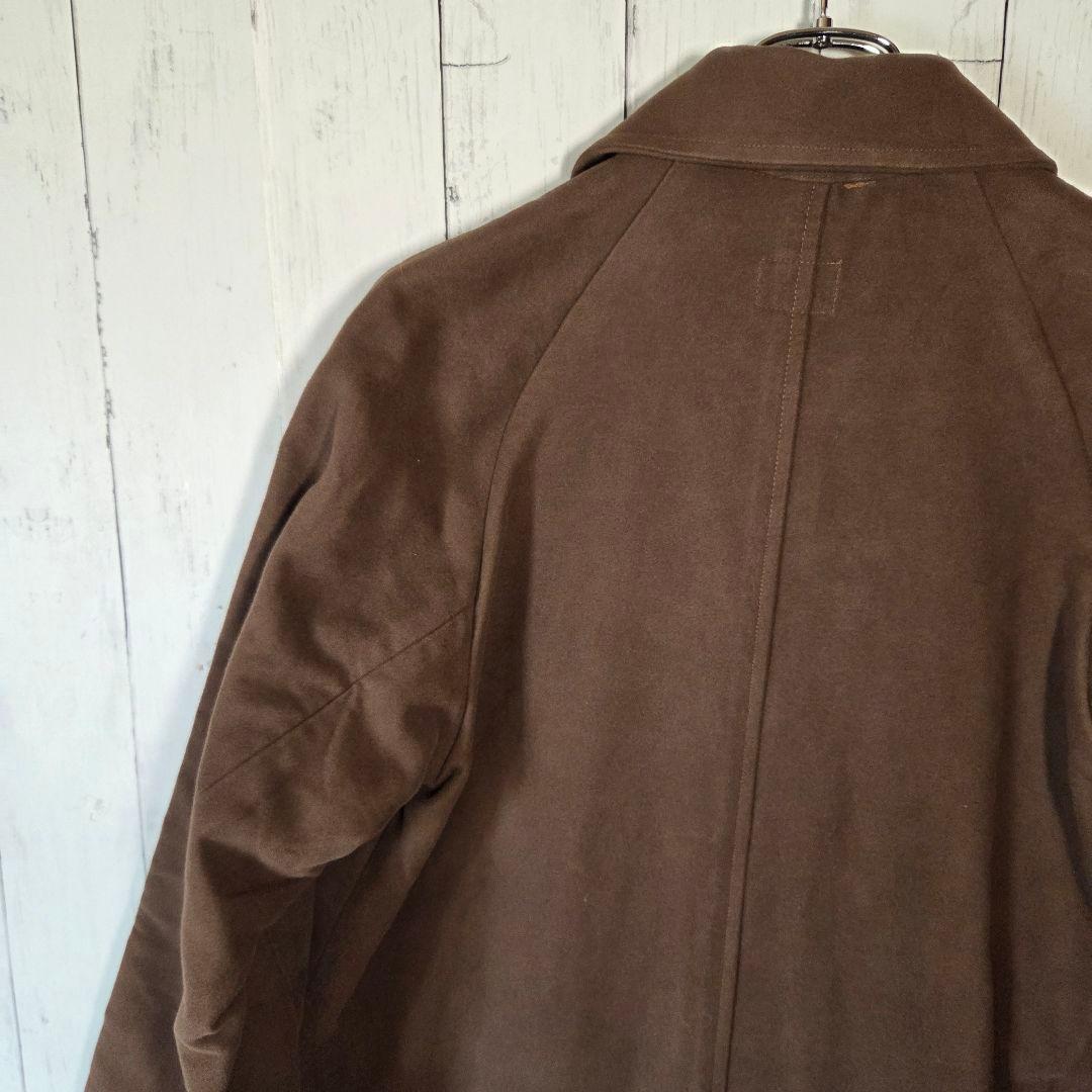ドイツ製 KEMPEL 神戸乱痴気別注品 モールスキン ステンカラーコート