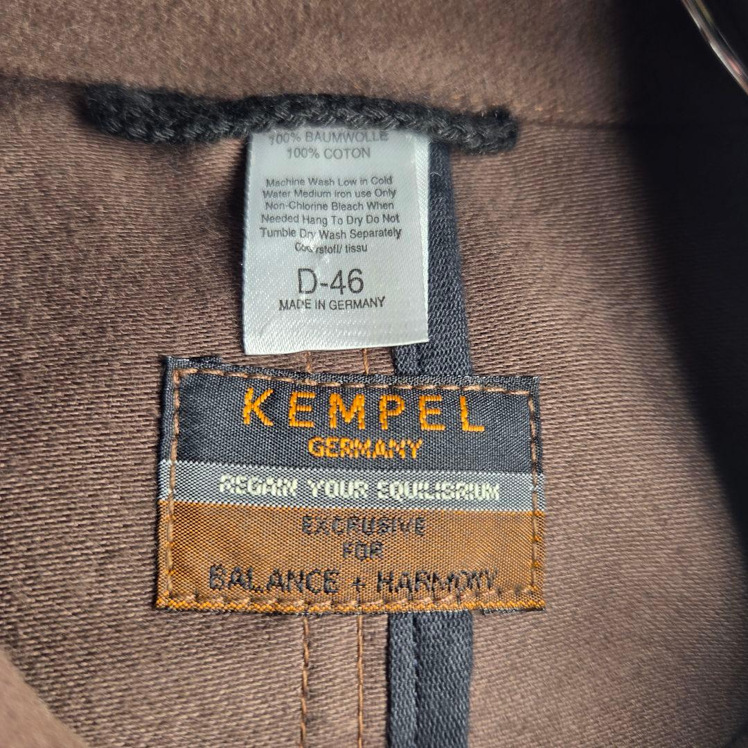 ドイツ製 KEMPEL 神戸乱痴気別注品 モールスキン ステンカラーコート