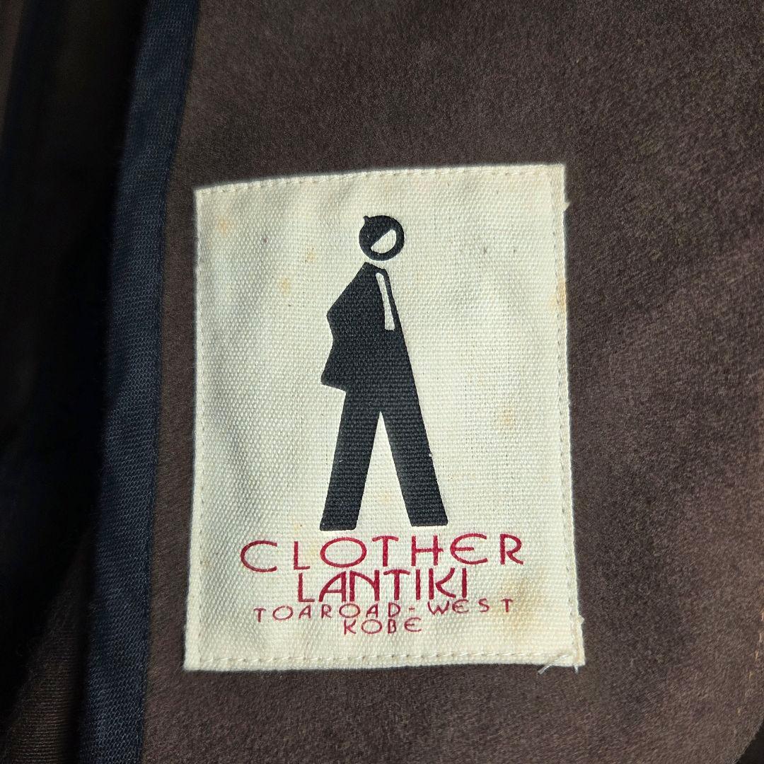 ドイツ製 KEMPEL 神戸乱痴気別注品 モールスキン ステンカラーコート