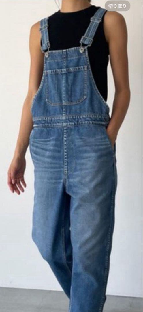完売品！arcxYA-YAテーパードオーバーオール/キャナルジーン