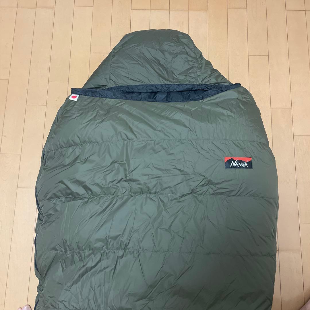 シ*ウ様 3ten ナンガ　オーロラ1000DX カーキ ロング メッシュバッグ