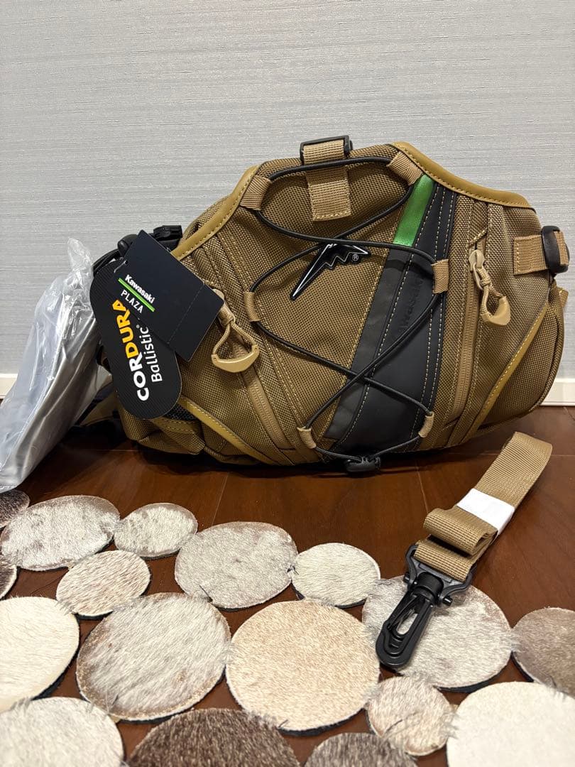 カワサキ×クシタニ　ヒップバッグ