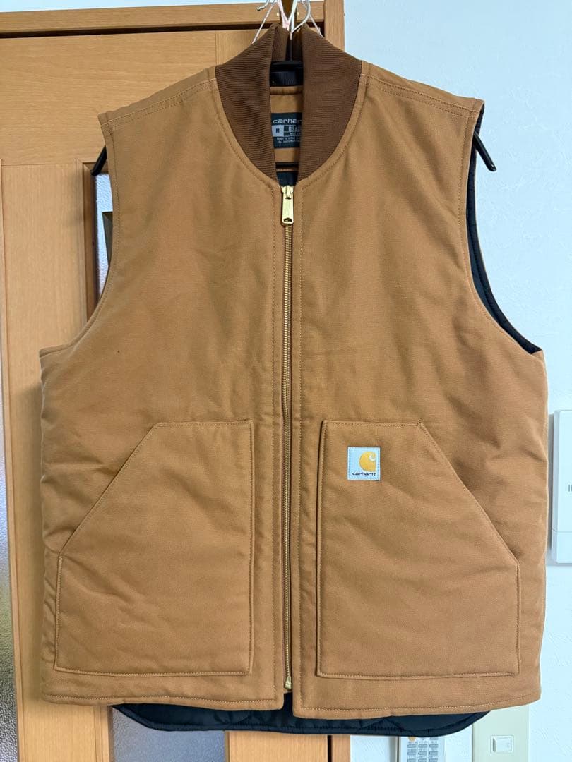 carhartt ダックベスト M ブラウン