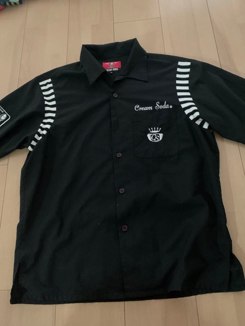 Cream Soda クリームソーダ ボーリングシャツ 刺繍 - メルカリ