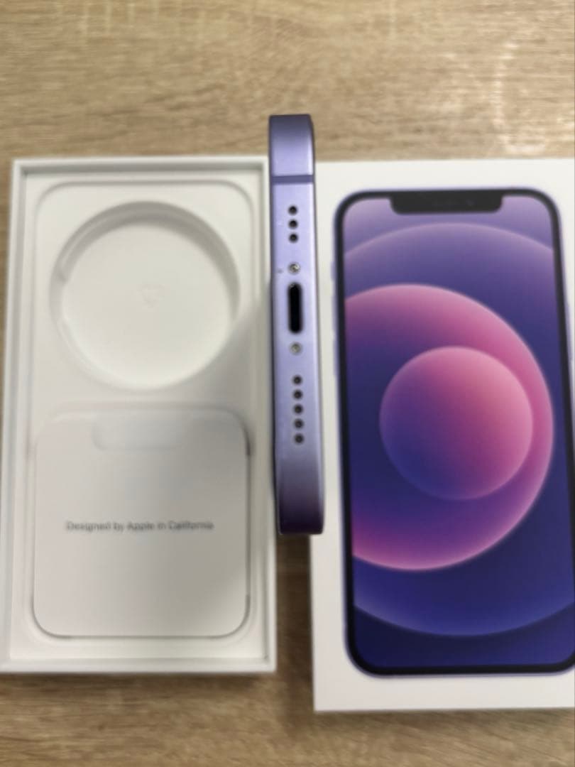 Apple iPhone 12 本体 パープル　64GB
