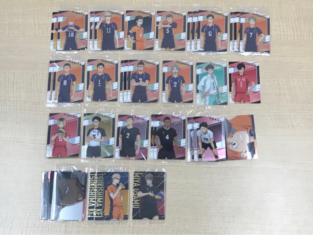 ➀未開封あり ハイキュー!! ウエハースカード SP レア 300枚以上