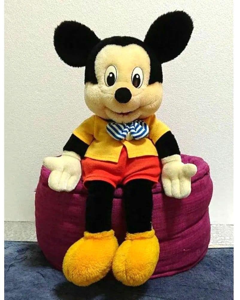稀少】東京ディズニーランド 黄色い服を着たミッキー ぬいぐるみ